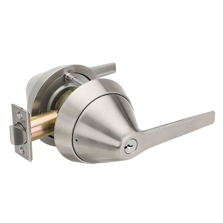 Marks Usa Grade 1 Cylindrical Lock, S-Classroom, 195SS-LifeSaver, Round Rose, Satin Stainless Steel, 2-3/4 195SSS-32D